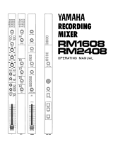 Yamaha RM2408 El kitabı