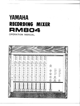 Yamaha RM804 El kitabı