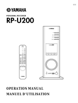 Yamaha RP-U200 Kullanım kılavuzu