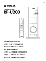 Yamaha RP-U200 El kitabı
