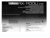 Yamaha RX-1100 El kitabı
