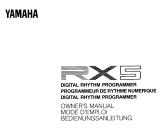 Yamaha RX5 El kitabı