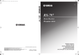 Yamaha RX-797 El kitabı
