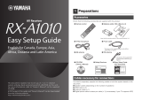 Yamaha RX-A1010BL El kitabı