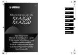 Yamaha RX-A3020 El kitabı