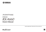 Yamaha RX-A660 El kitabı
