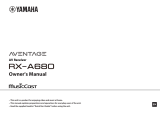 Yamaha RX-A680 El kitabı