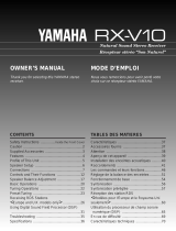 Yamaha RX-V10 (tuner + ampl) Kullanım kılavuzu