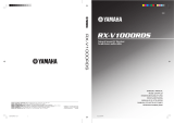 Yamaha RX-V1000RDS El kitabı