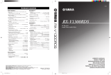 Yamaha RX-V1300 El kitabı