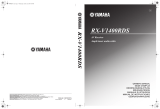 Yamaha RX-V1400RDS El kitabı