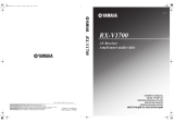 Yamaha RX-V1700 El kitabı