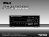 Yamaha RXV2092 Kullanım kılavuzu