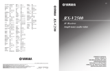 Yamaha RX-V2500 El kitabı