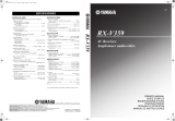 Yamaha RX-V359 El kitabı