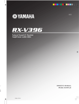 Yamaha RX-V396 Kullanım kılavuzu