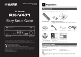 Yamaha RX-V471 El kitabı