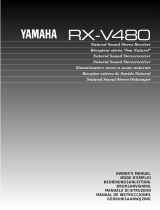 Yamaha RX-V480 Kullanım kılavuzu