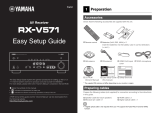 Yamaha RX-V571 El kitabı