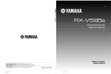 Yamaha RX-V595a El kitabı