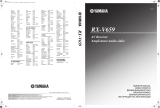 Yamaha RX-V659 El kitabı