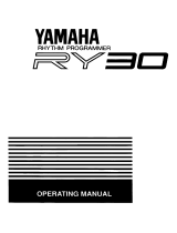 Yamaha RY30 El kitabı