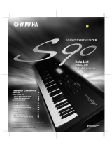 Yamaha S90 Veri Sayfası