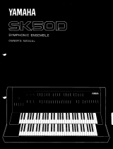Yamaha SK50D El kitabı