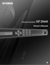 Yamaha SP2060 El kitabı