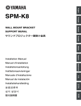 Yamaha SPM-K8 El kitabı