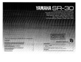 Yamaha SR-30 El kitabı