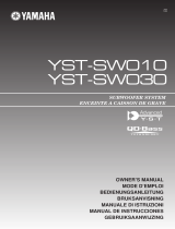 Yamaha YST-SW010 El kitabı