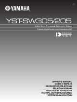 Yamaha YST-SW305 El kitabı