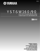 Yamaha YST-SW160 El kitabı