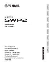 Yamaha SWP2 El kitabı
