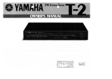Yamaha T-2 El kitabı