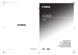 Yamaha T-D500 El kitabı