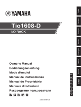 Yamaha TIO1608-D El kitabı