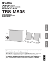 Yamaha TRS-MS05 El kitabı