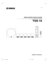 Yamaha TSS10 Kullanım kılavuzu