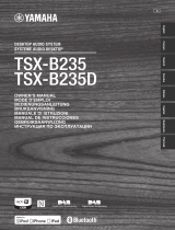 Yamaha TSX-B235 El kitabı