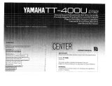 Yamaha TT-400 El kitabı
