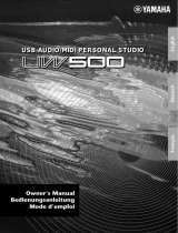 Yamaha UW500 El kitabı