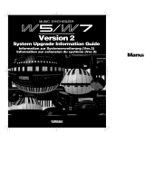Yamaha W7 El kitabı