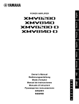 Yamaha XMV4140-D El kitabı