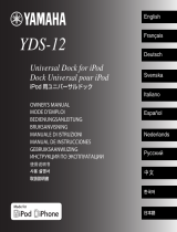 Yamaha YDS-12 El kitabı