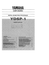 Yamaha YDSP-1 El kitabı