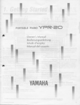 Yamaha YPR-30 El kitabı