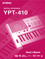 Yamaha YPT410MS - 61 Key Portable Keyboard Kullanım kılavuzu