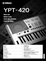 Yamaha YPT-420 El kitabı